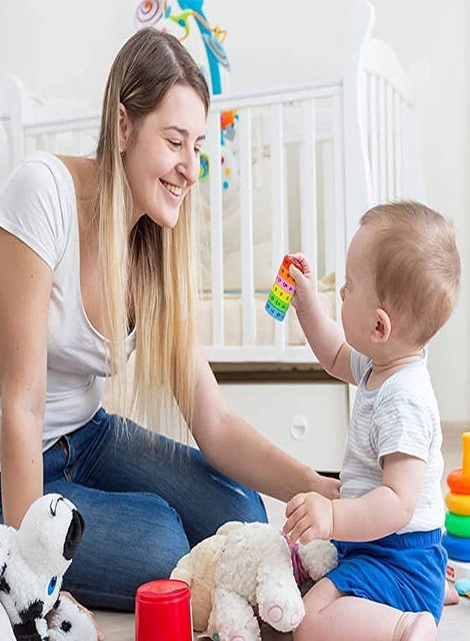 SHOPVILLA لعبة الرياضيات المغناطيسية للأطفال من شوبفيلا - ألعاب تعليمية للأولاد والبنات - مكعبات مغناطيسية لتنمية مهارات التفكير لدى الأطفال | متعددة الألوان (عبوة من قطعتين) 12 قطعة - Image 5